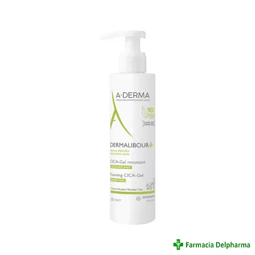 Dermalibour+ CICA gel spumant anti-iritatii A-derma x 200ml, Pierre Fabre